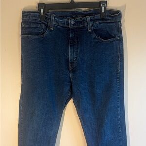 Levi's Dark Blue Straight Jeans